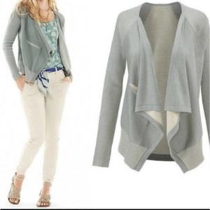 CABI OPEN FRONT POCKET WATERFALL CARDIGAN 5132
